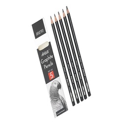 Brustro Artists' Graphite Pencils Set of 5